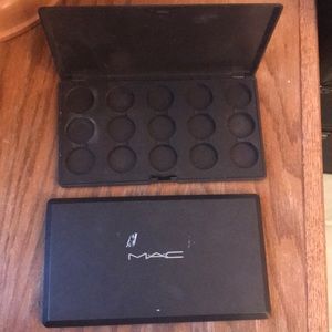 MAC Cosmetics empty eyeshadow pallet